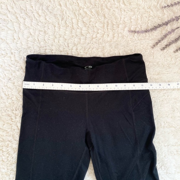Champion Black Cropped yoga/dance leggings - Picture 3 of 4
